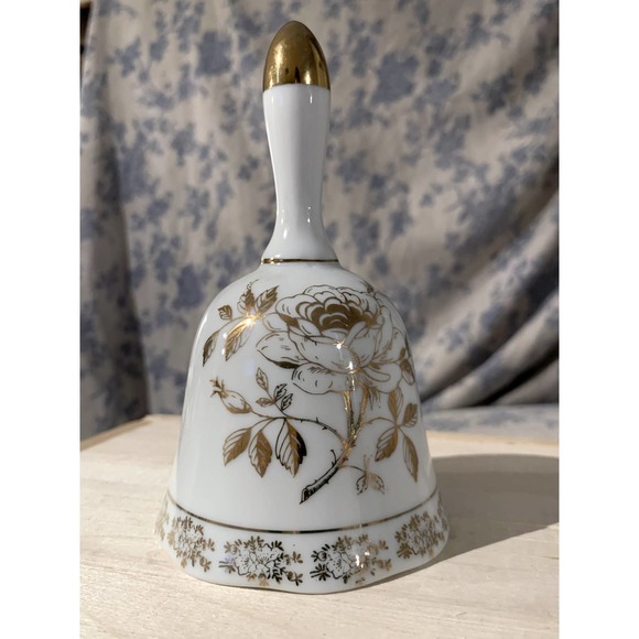 Norcrest Japan 50th Anniversary Chatillon Porcelain Bell - Picture 6 of 10